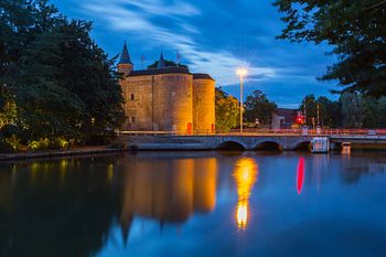 Gentpoort in Bruges, Belgium