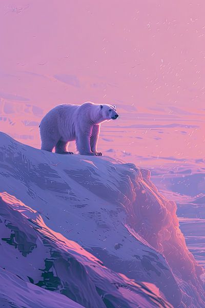 Polar bear by Poster Art Shop