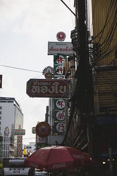 De Reclameborden van Chinatown: Kleurrijke Verhalen van Bangkok van Ken Tempelers