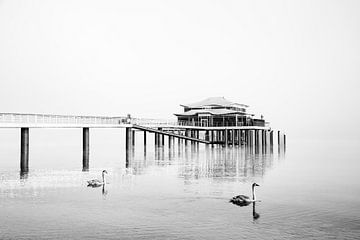 Die ersten Besucher am Teehaus von Werner Reins