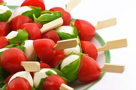 Mozzarella, Tomate und Basilikum von Barbara Brolsma