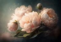Flowers - Peony - painting
