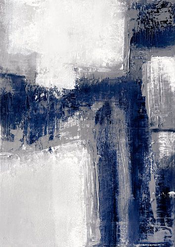 blauw grijs abstract