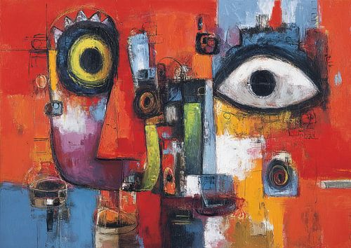 Watching You From Afar by ARTEO Paintings