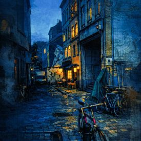 Evening in the Marolles by Geert Van Baelen