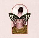 Papillon de vie. Edition rose par Gisela- Art for You Aperçu
