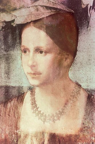 Portret van een onbekende vrouw