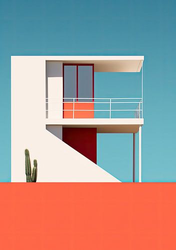 Bauhaus poster kunstdruk