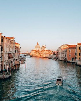 Sonnenuntergang im romantischen Venedig