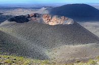 Vulkan-Krater, Lanzarote von Inge Hogenbijl Miniaturansicht