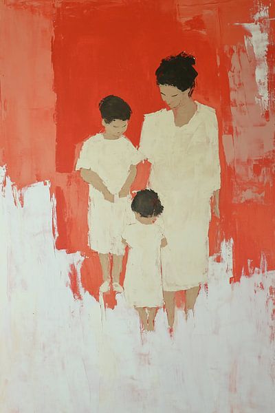 Portrait de famille minimaliste par Imperial Art House