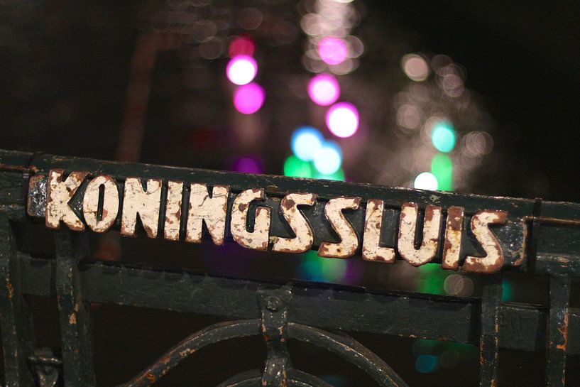 Koningssluis Amsterdam by Marianna Pobedimova