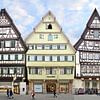 Tübingen | Kirchgasse, south side of the collegiate church by Panorama Streetline