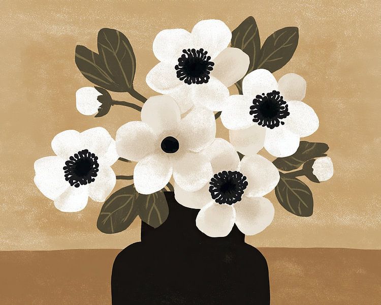White Flowers by Flower Studio