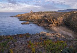 S'Arenella Lighthouse Panoramic View, Catalonia by PhotoCluster