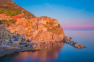 Manarola de nuit - Cinque Terre, Italie - 1
