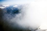 Wandelaars op de Mont Blanc in Frankrijk van Rosanne Langenberg thumbnail