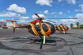 Hughes 500D Hubschrauber.