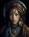 Fine art portrait "Berber girl" by Carla Van Iersel thumbnail