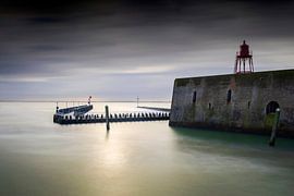 Dutch clouds over the harbour of Vlissingen on the coast of Zeeland by gaps photography