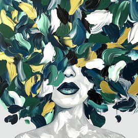 Versteckt im Laub von Color Square