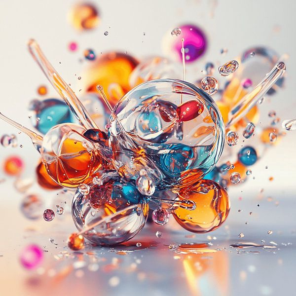 Round explosion van CanvasbyCaro