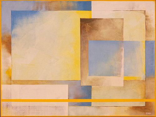 Cerulean blue with yellow 1