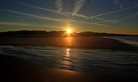 Le soleil se lève à la plage de Zoutelande par MSP Canvas Aperçu