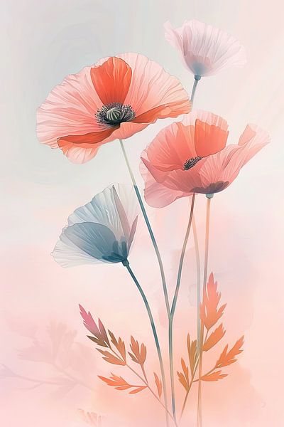 Mohn von Poster Art Shop