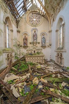 Vervallen kerk in Frankrijk - urbex van Martijn Vereijken