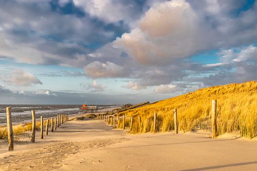 Petten am Meer Strandeingang