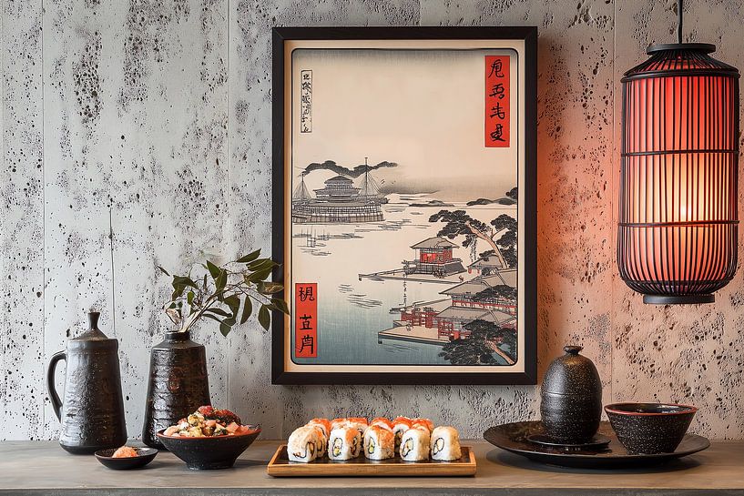 Traditionele oosterse kunst : Ukiyo-e kunstwerken van Ariadna de Raadt-Goldberg