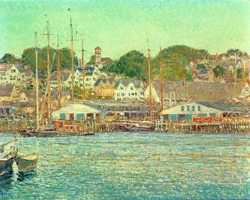 Childe Hassam,Gloucester Harbor