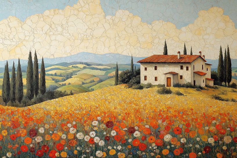 Toskanische Landschaft von Imagine