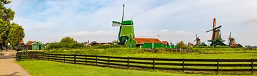 Windmills of Zaanse Schans by AidasignArt