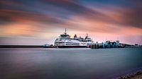 TESO ferry at sunset