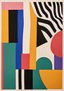 Bauhaus Africa Abstract Colourful by Niklas Maximilian thumbnail