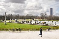 Eerste voorjaarsdag in Jardin du Luxembourg, Parijs van Ron Poot thumbnail