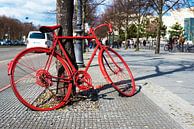 Bicyclette rouge par Frank Herrmann Aperçu