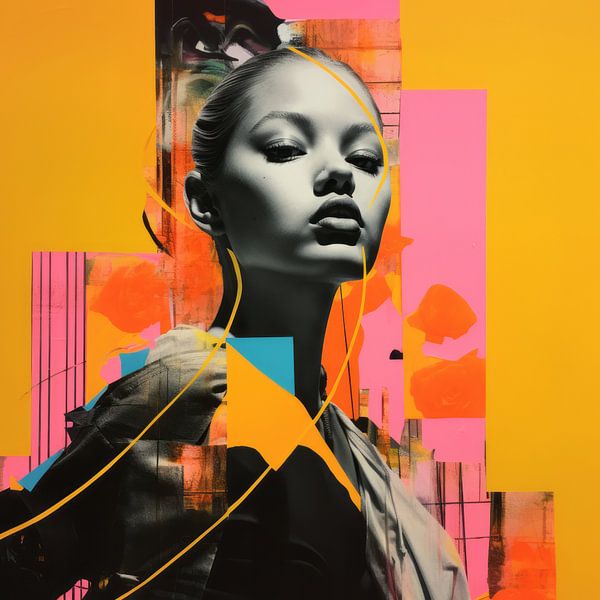 Collage de néons colorés par Studio Allee