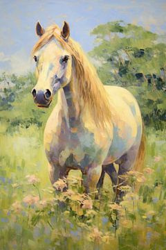 Peinture du cheval sur Art Merveilleux