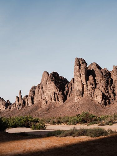 Des rochers dans le désert | Sahara sur Photolovers reisfotografie