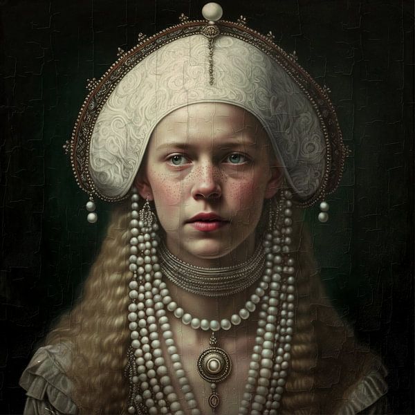 Het meisje met de parels van Carla van Zomeren