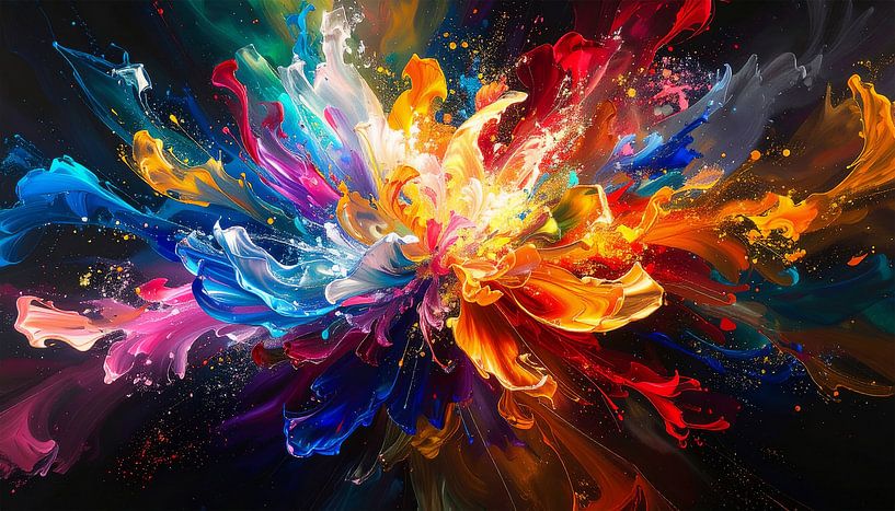Couleurs en peinture artificielle par Mustafa Kurnaz