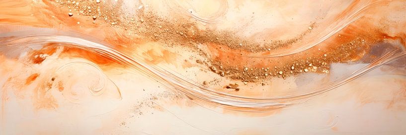 ABSTRAKTE KUNST Goldene Zeiten von Melanie Viola