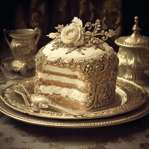 Un gâteau fantastique et décoratif sur Patricia Hofmeester