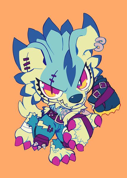 Axolotl The Adorable Regenerating Amphibian by hanzo afthar