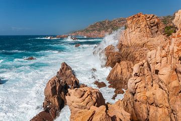 Stürmische Wellen an der Costa Paradiso von Markus Lange