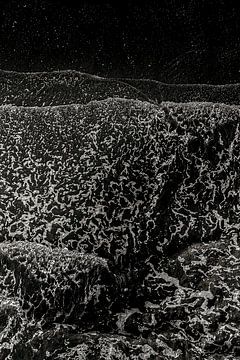 Golven Terschelling Topdown – Dronefotografie van Sia Windig