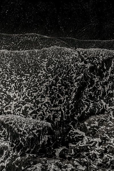 Golven Terschelling Topdown – Dronefotografie van Sia Windig